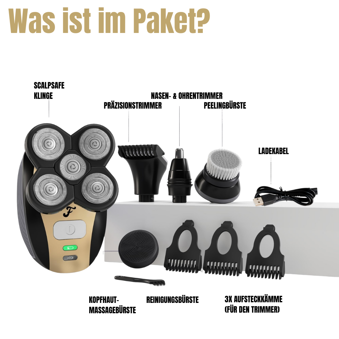 FlexSeries Kit – Alles drin für die perfekte Rasur