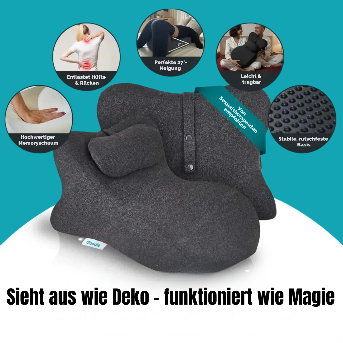 Moodie | Das Partnerkissen