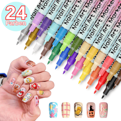 Nail Art Marker | Wasserdicht und schnell trocknend