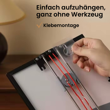 Sonnenzauber Frame | Leuchtendes Wandbild