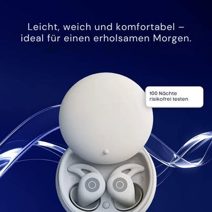 SnoozePods Pro | Die smarten 2 in 1 Ohrstöpsel für erholsamen Schlaf
