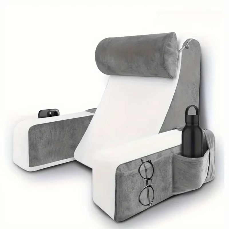 Multifunktionales Kissen | Extra große Stütze für bequemes Lesen, Arbeiten & Relaxen